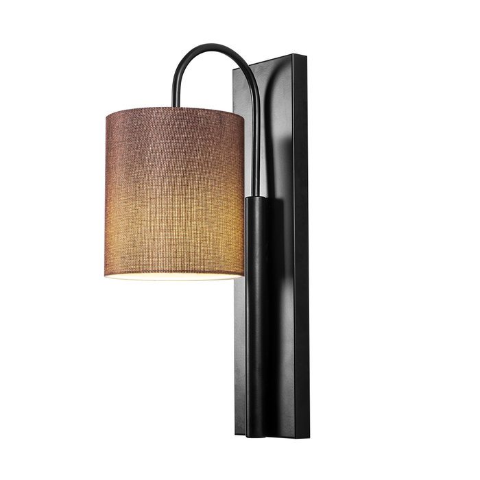Opviq Lámpara de pared Baston - 3462 Negro y Marrón Opviq Lámpara de pared Baston - 3462 Negro y Marrón